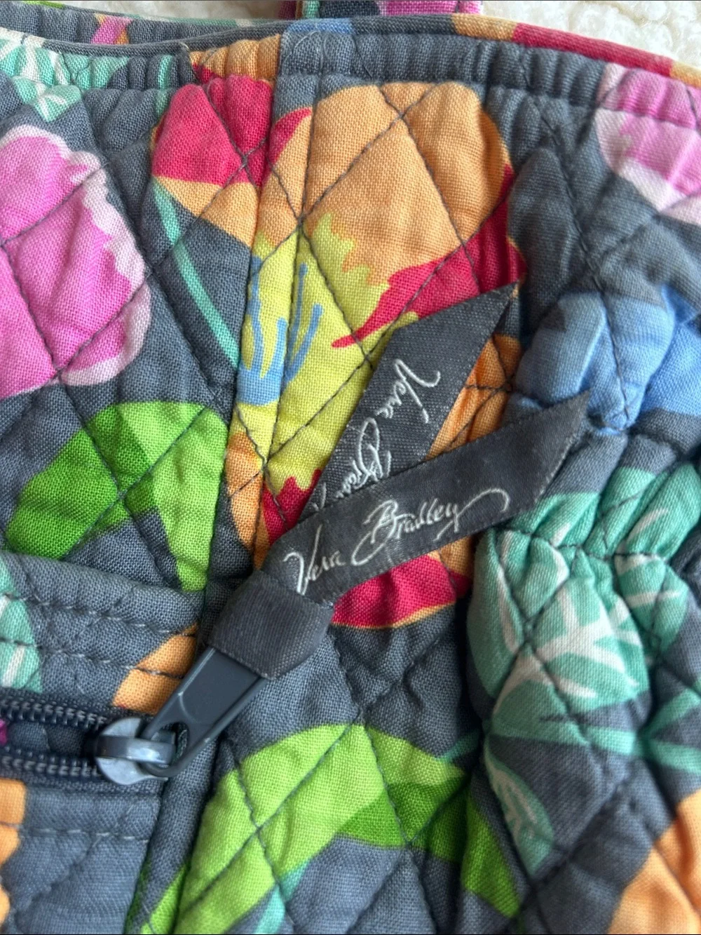 Vera Bradley Quilted Floral Tote
